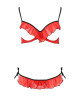 Ensemble lingerie seins nus Cherry - Passion