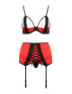 Ensemble lingerie à jarretelles Femmina - Passion