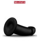 Gode ventouse noir Charlie 14,5 cm - No-Parts