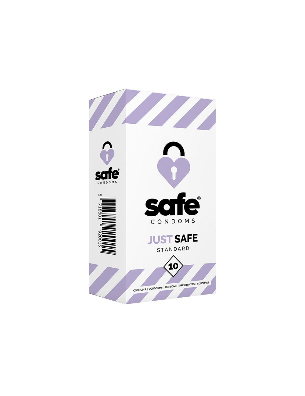 10 préservatifs Just Safe Standard