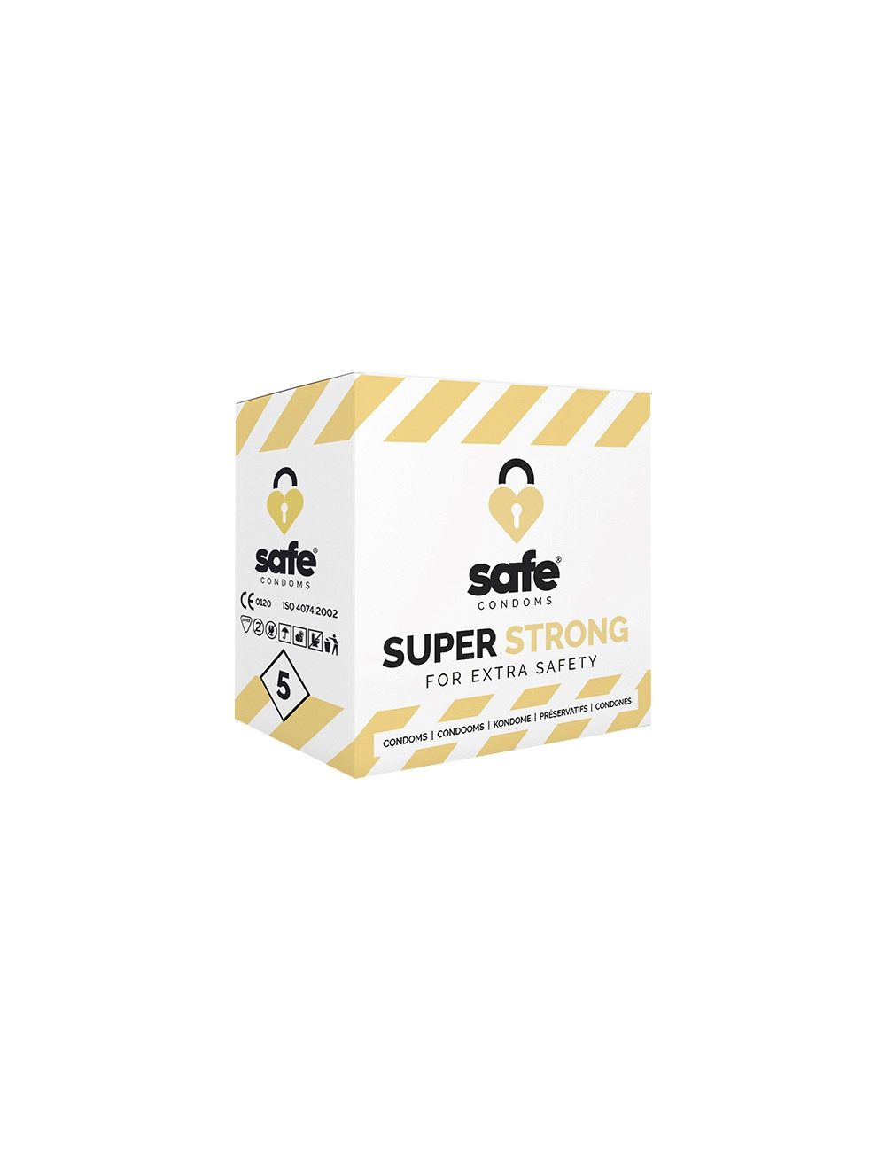 5 préservatifs Safe Super Strong