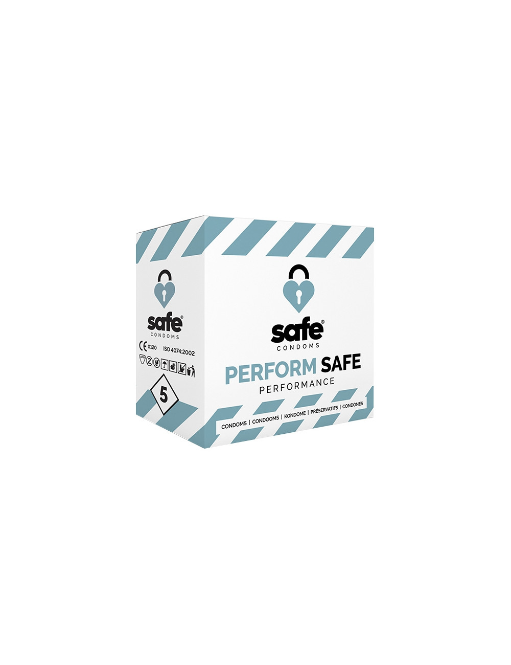 5 préservatifs Safe Performance