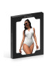 Body moulant blanc - Paris Hollywood