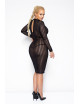 Robe transparente en tulle Queen Size F270