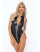 Body zippé en wetlook F294