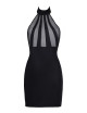 Robe noire V-9149 - Axami