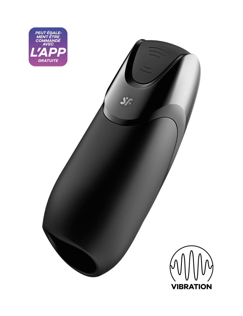 Masturbateur Men vibration+ Connecté - Satisfyer